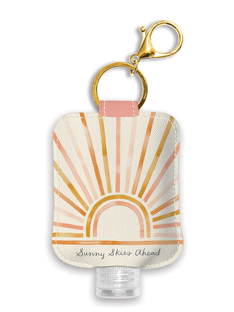 Sunny Skies Travel Hand Sanitizer Bottle Holder