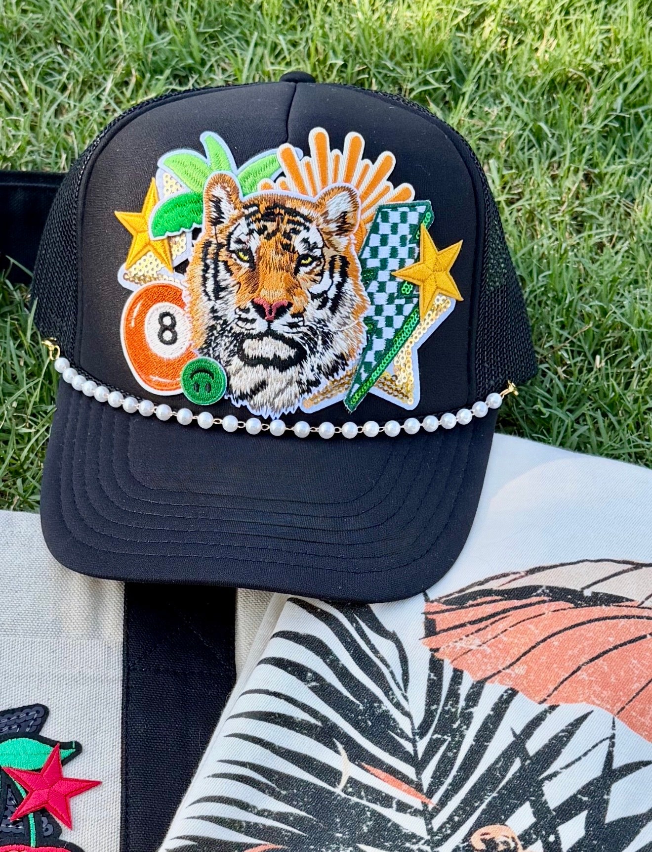 Wild Summer Premade Trucker Hat