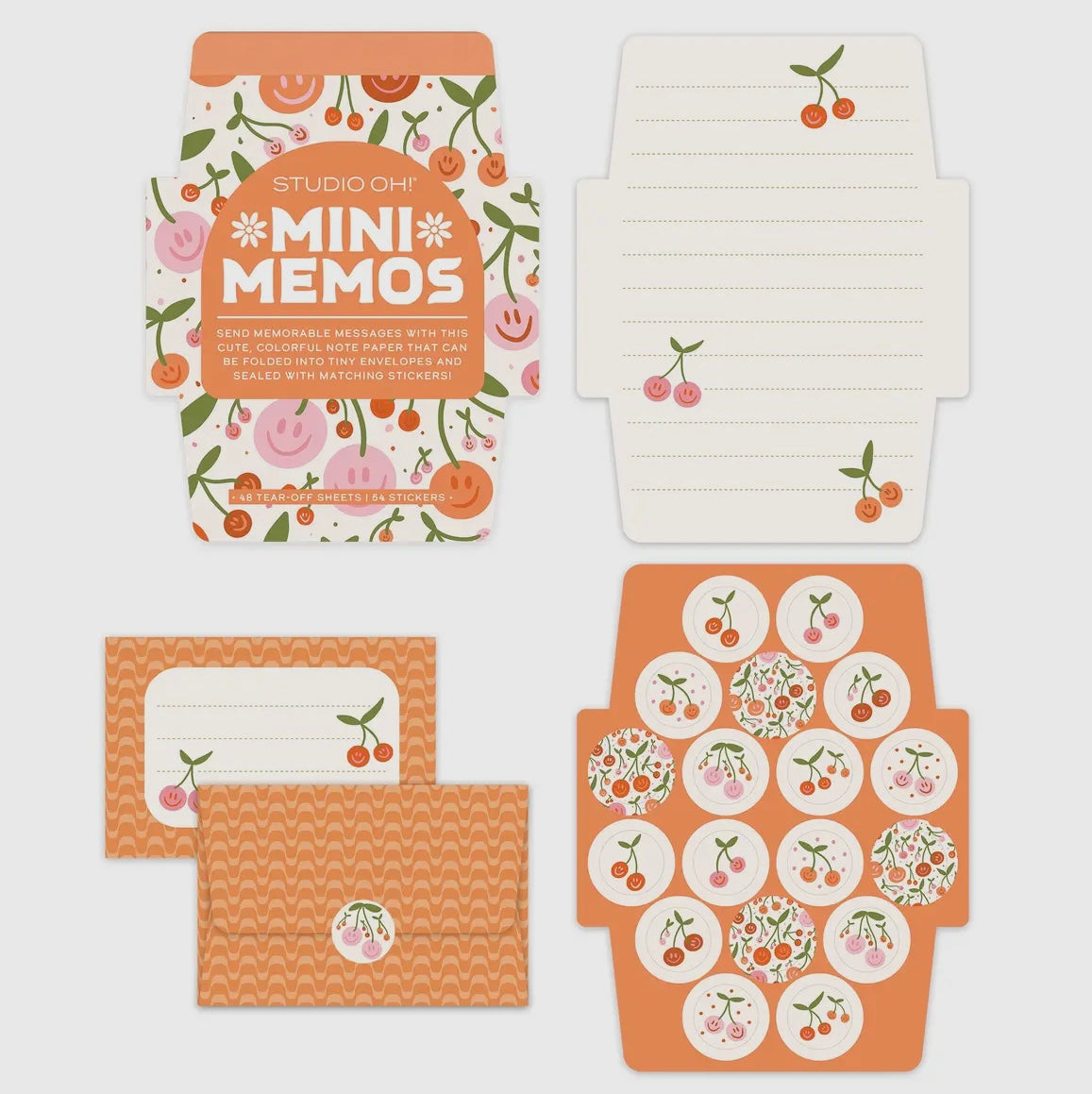 Cherry Mini Memo Book