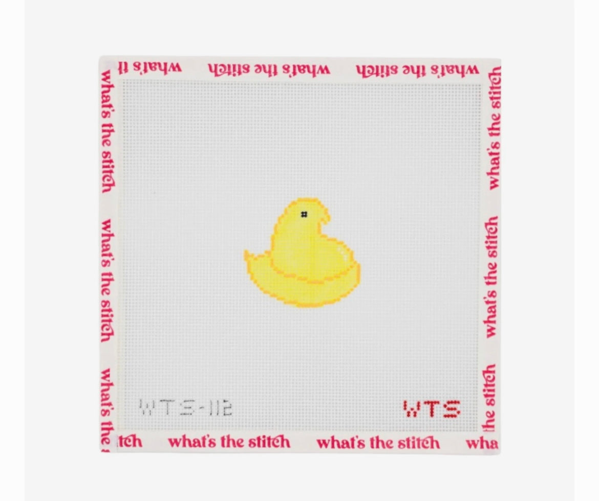 Mini Peep Needlepoint Canvas | 18 Mesh