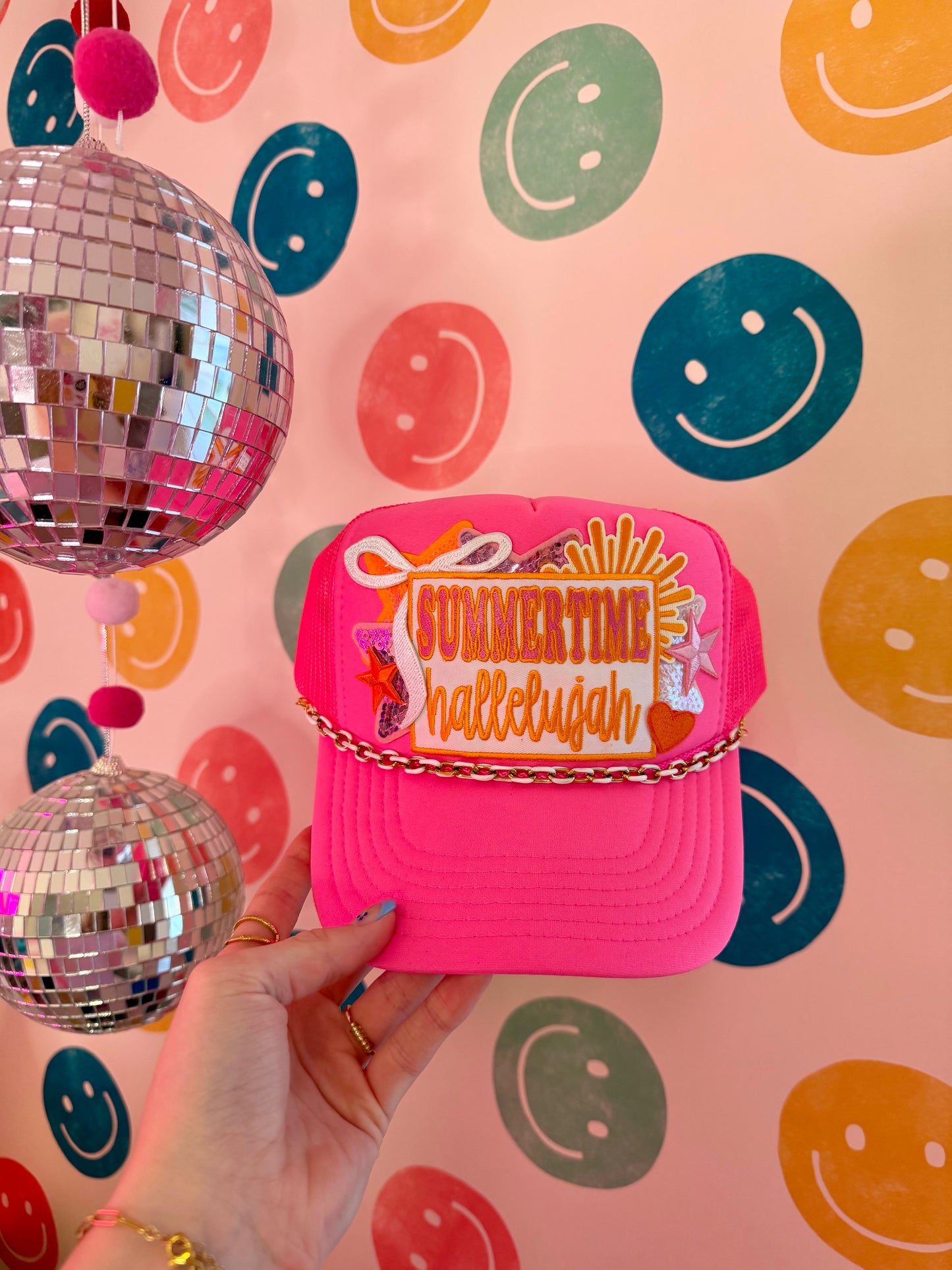Summertime Hallelujah Trucker Hat | Adult