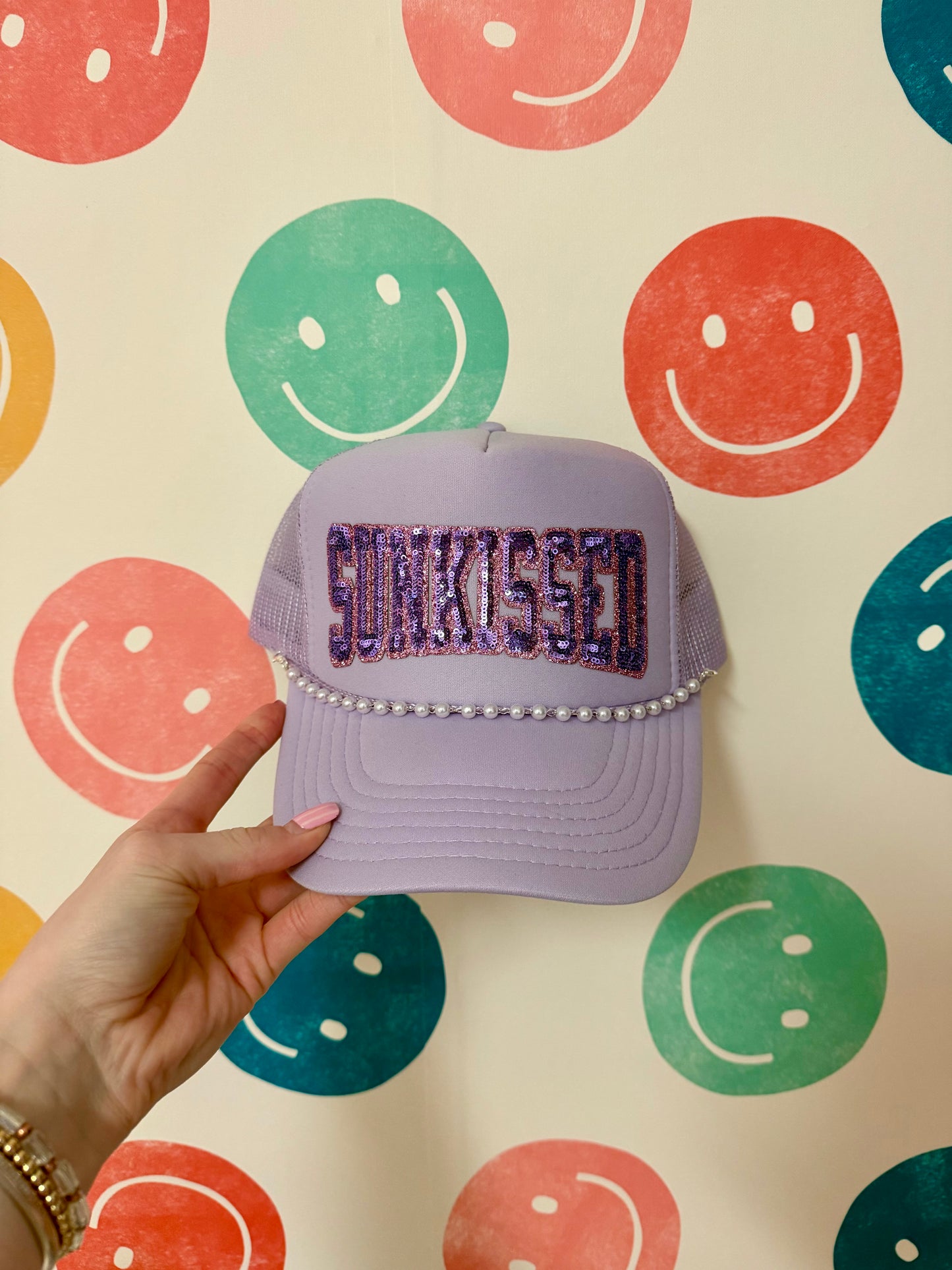 SUNKISSED Lavender Trucker Hat | Adult