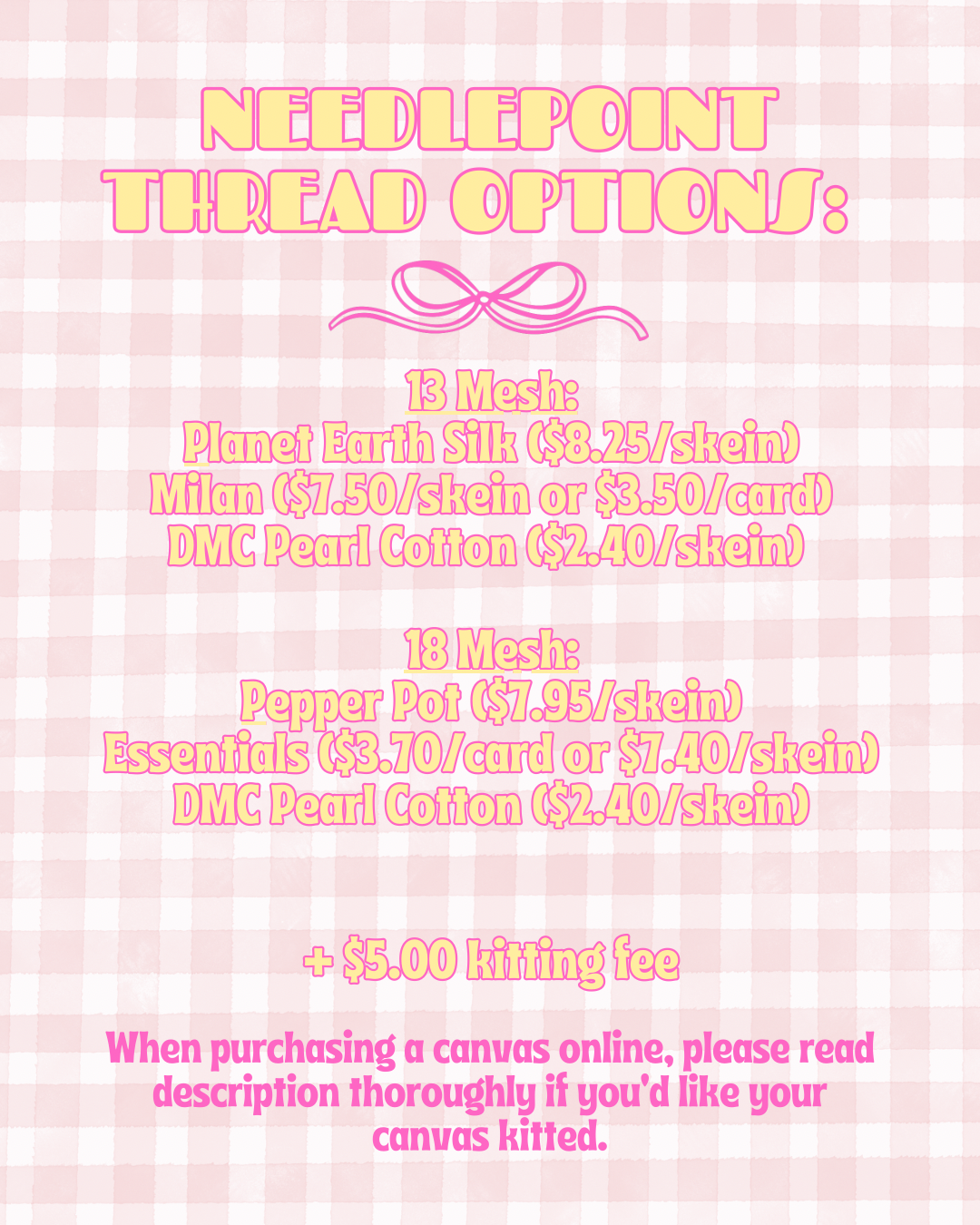 Strawberry Basket Needlepoint Canvas | 13 Mesh