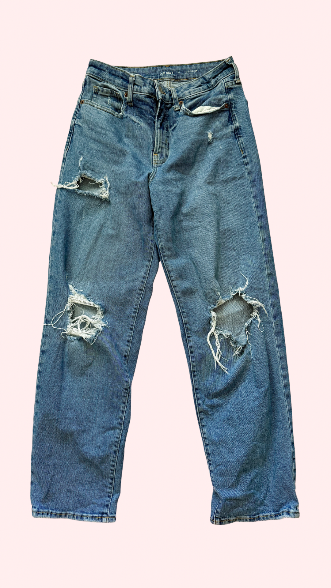 High Rise OG Loose Jeans | Size 6