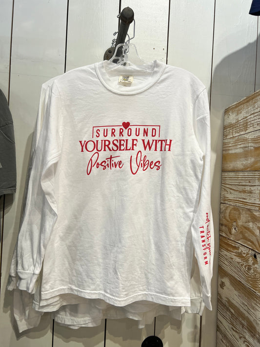 Positive Vibes Long Sleeve T-Shirt