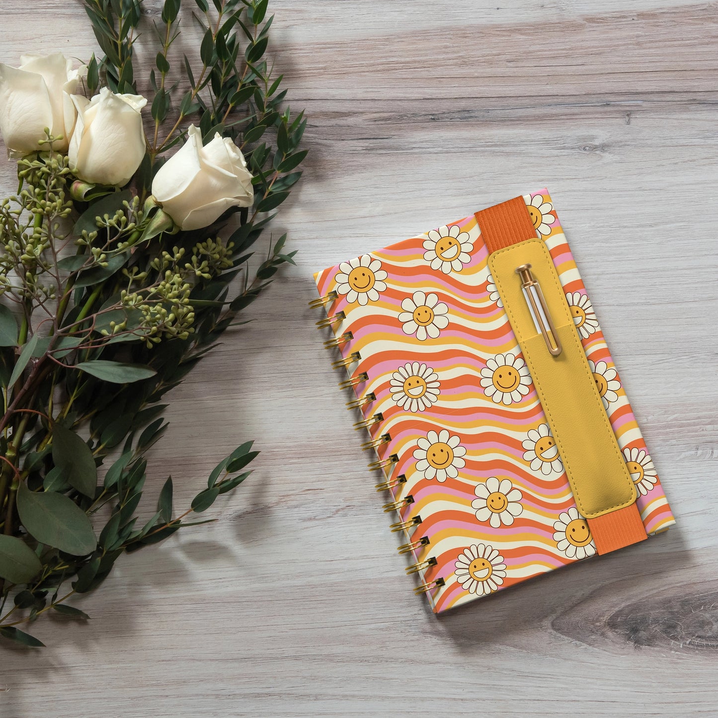 Groovy Flower Notebook