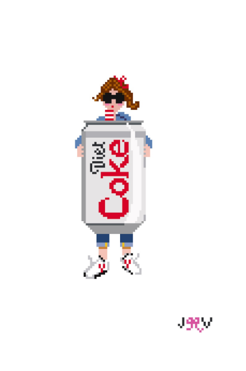 Emotional Support Diet Coke Needlepoint Canvas | 18 Mesh