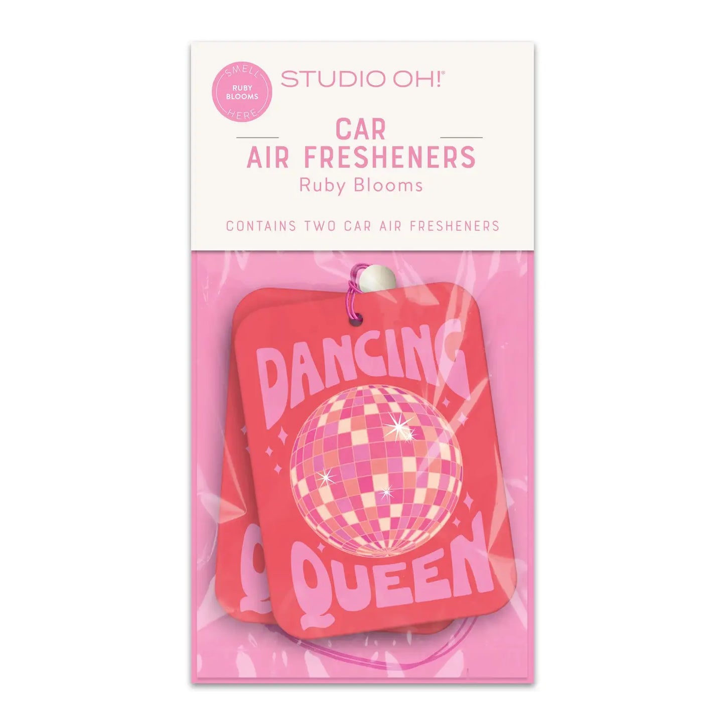 Ruby Blooms Car Air Freshener