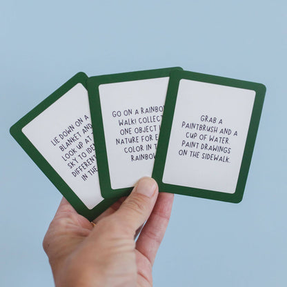 Outdoor Busy Ideas Cards | 50 Cards