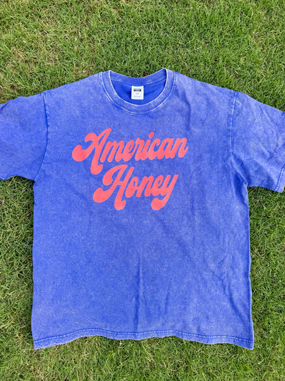 American Honey Boxy T-Shirt | (S-3XL)