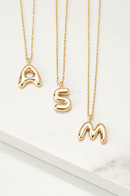 Initial Balloon Necklace