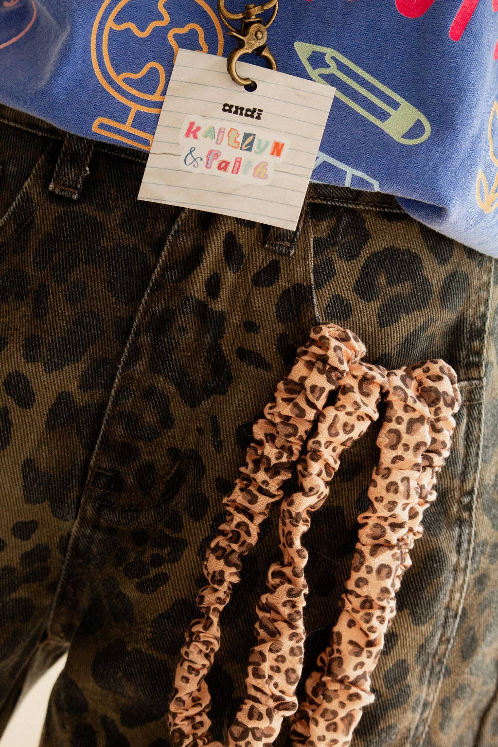 Untamed Scrunchie Lanyard