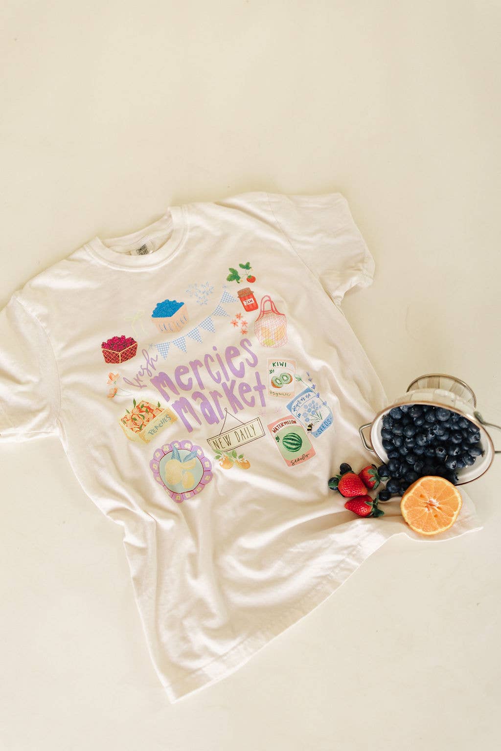 Fresh Mercies Market Graphic T-Shirt | (S-3XL)