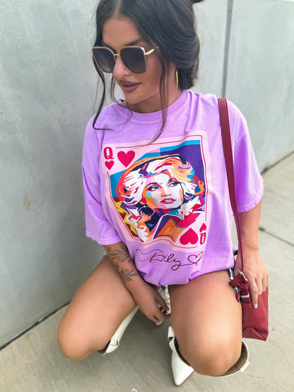 Dolly Queen Graphic T-Shirt | (M-3XL)