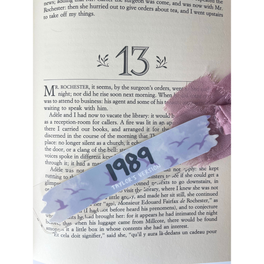 1989 Taylor Swift Bookmark