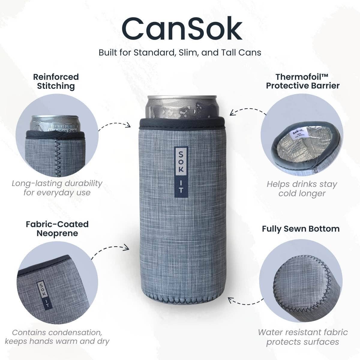 CanSok - Dog Days Forever | 12 Oz Slim Can