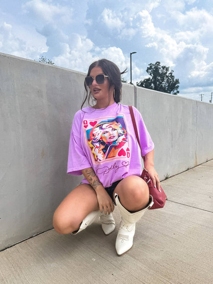 Dolly Queen Graphic T-Shirt | (M-3XL)