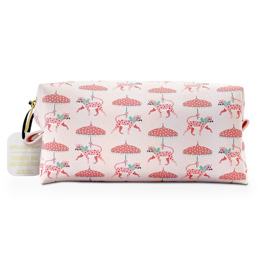 Leopard on Parade Cosmetic Loaf Pouch