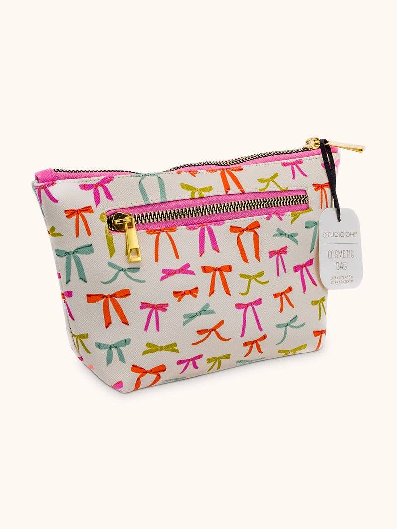 Put a Bow on It Clutch Cosmetic Pouch