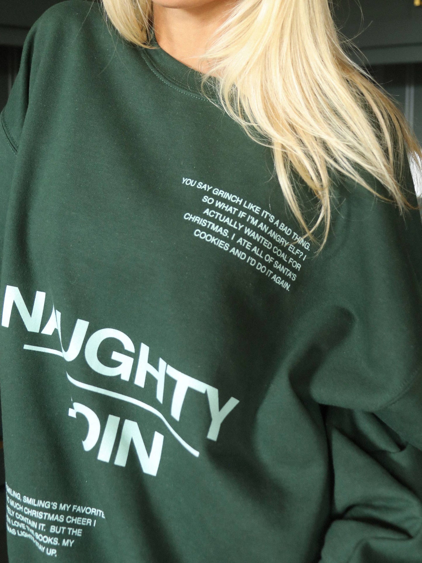 Naughty or Nice? Crewneck