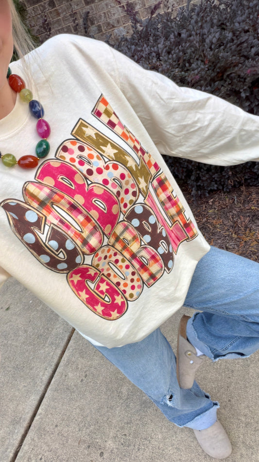 Gobble Gobble Long-Sleeve Shirt | (M-3XL)