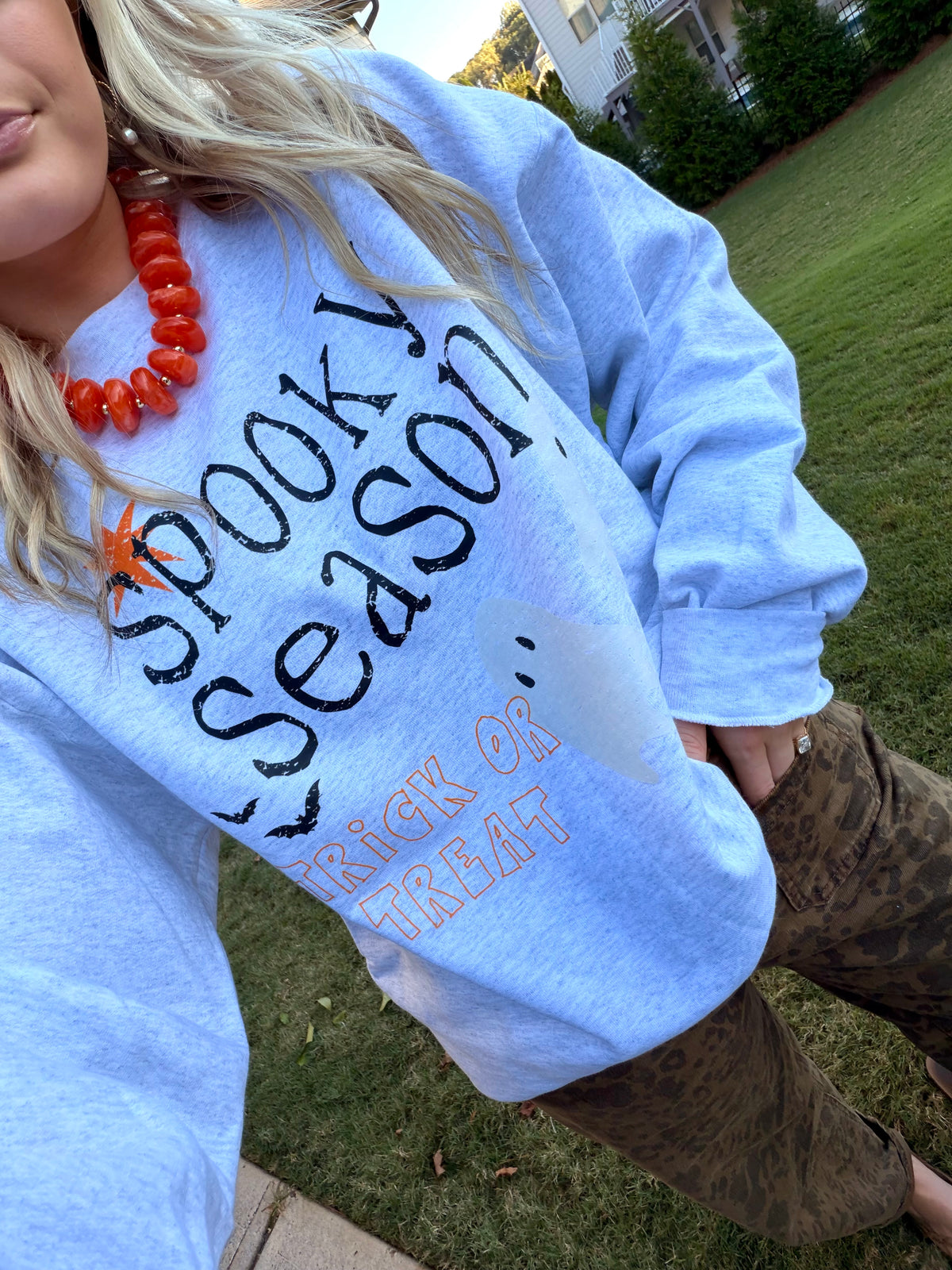 Spooky Season Crewneck Sweatshirt | (M-3XL)