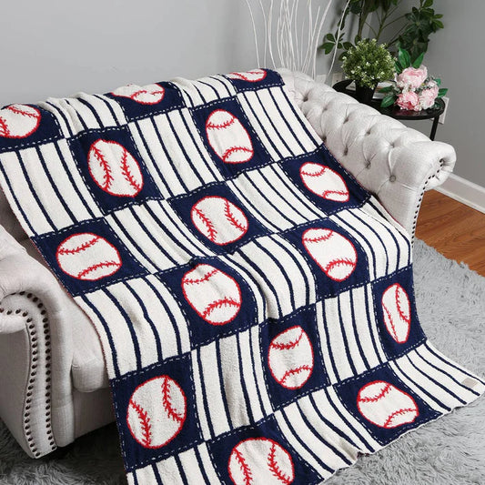**PREORDER** Baseball Throw Blanket