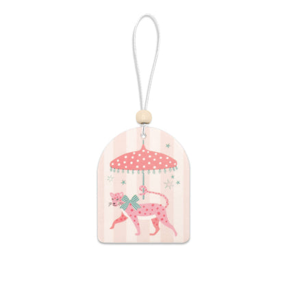 Leopard on Parade Car Air Freshener | Good Vibes