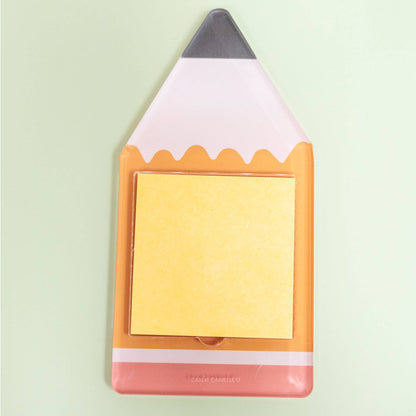 Pencil Sticky Note + Holder