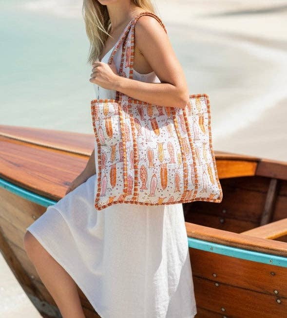 Fish Summer Tote