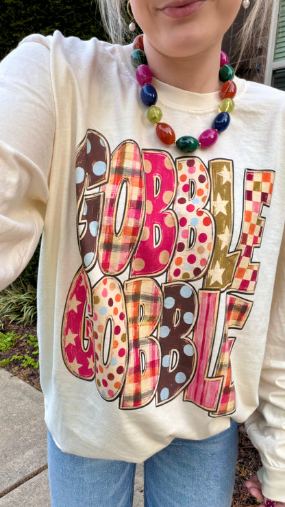 Gobble Gobble Long-Sleeve Shirt | (M-3XL)
