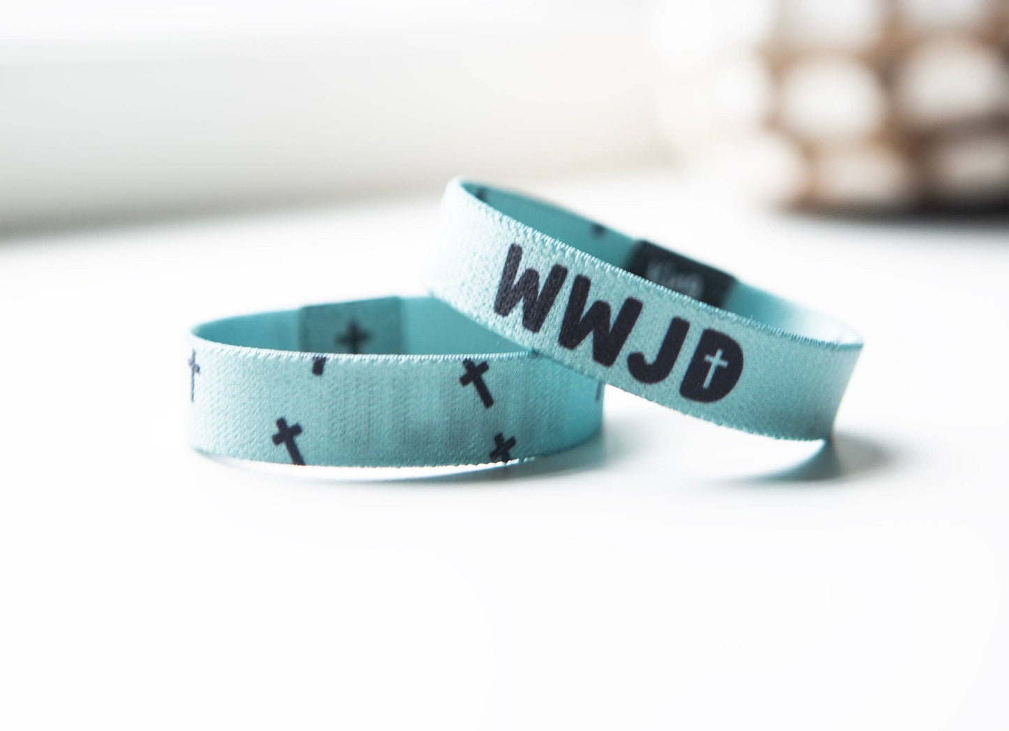 WWJD Reversible Stretchy Bracelet | YOUTH