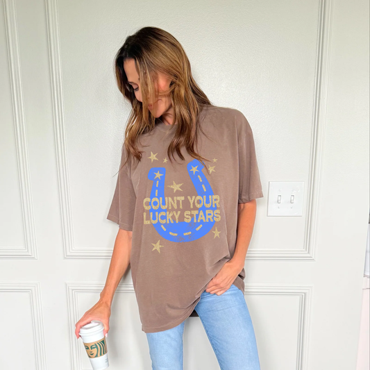 Count Your Lucky Stars T-Shirt | (S-2XL)