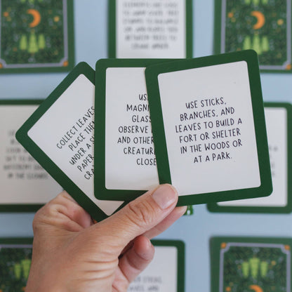 Outdoor Busy Ideas Cards | 50 Cards