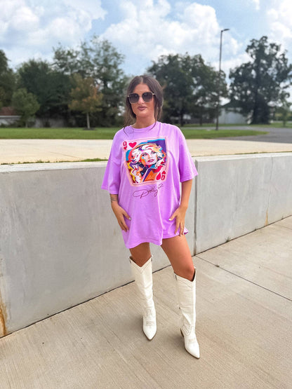 Dolly Queen Graphic T-Shirt | (M-3XL)
