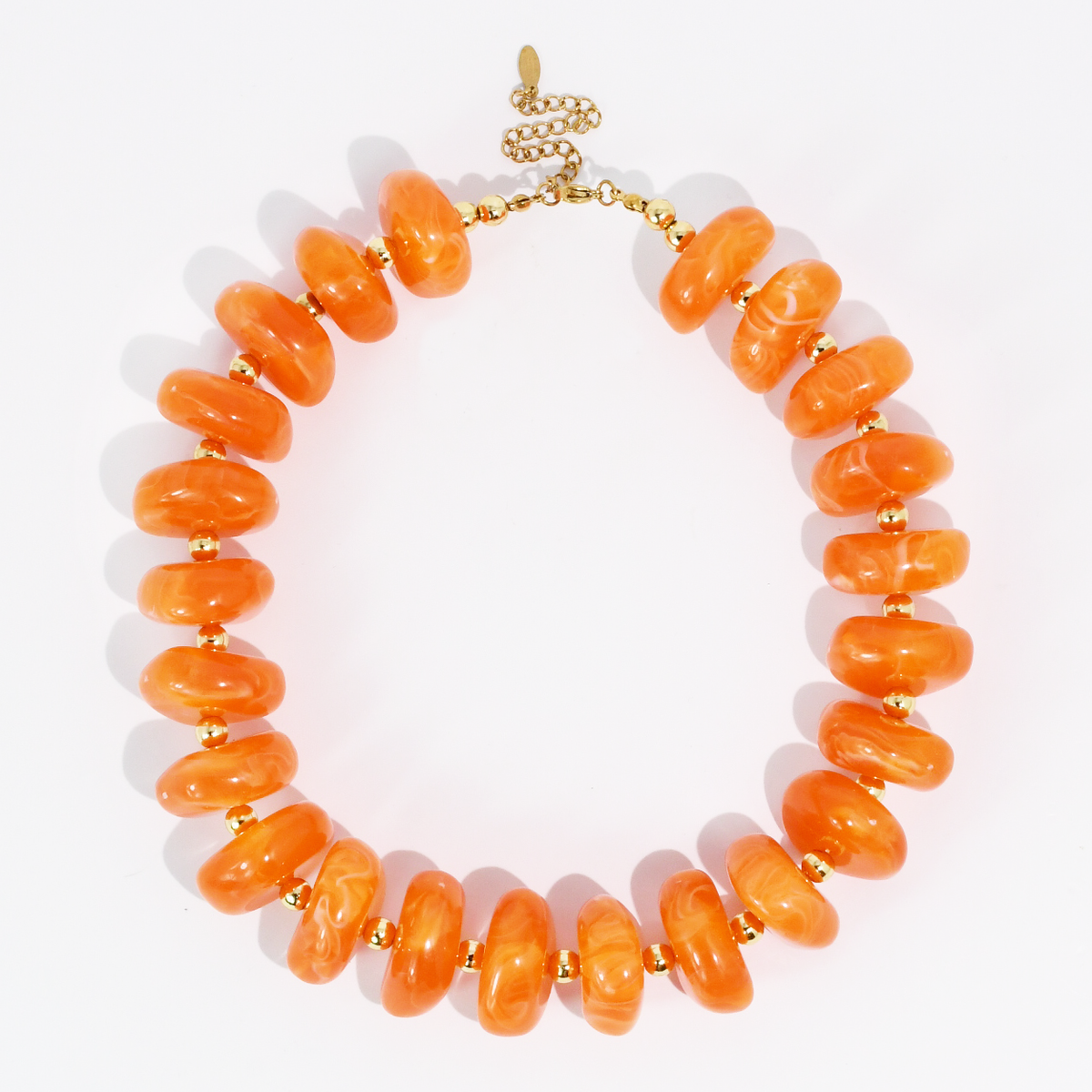 HalloQueen Orange Necklace | 15 in.