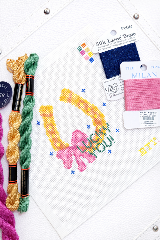 Lucky You! Needlepoint Canvas by BTY | 13 Mesh