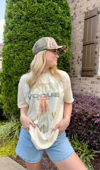 Western Vogue Pearl T-Shirt | (M-3XL)