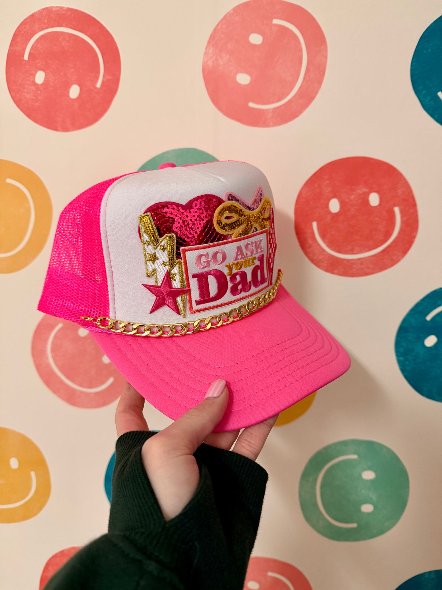 Go Ask your Dad Trucker Hat | Adult