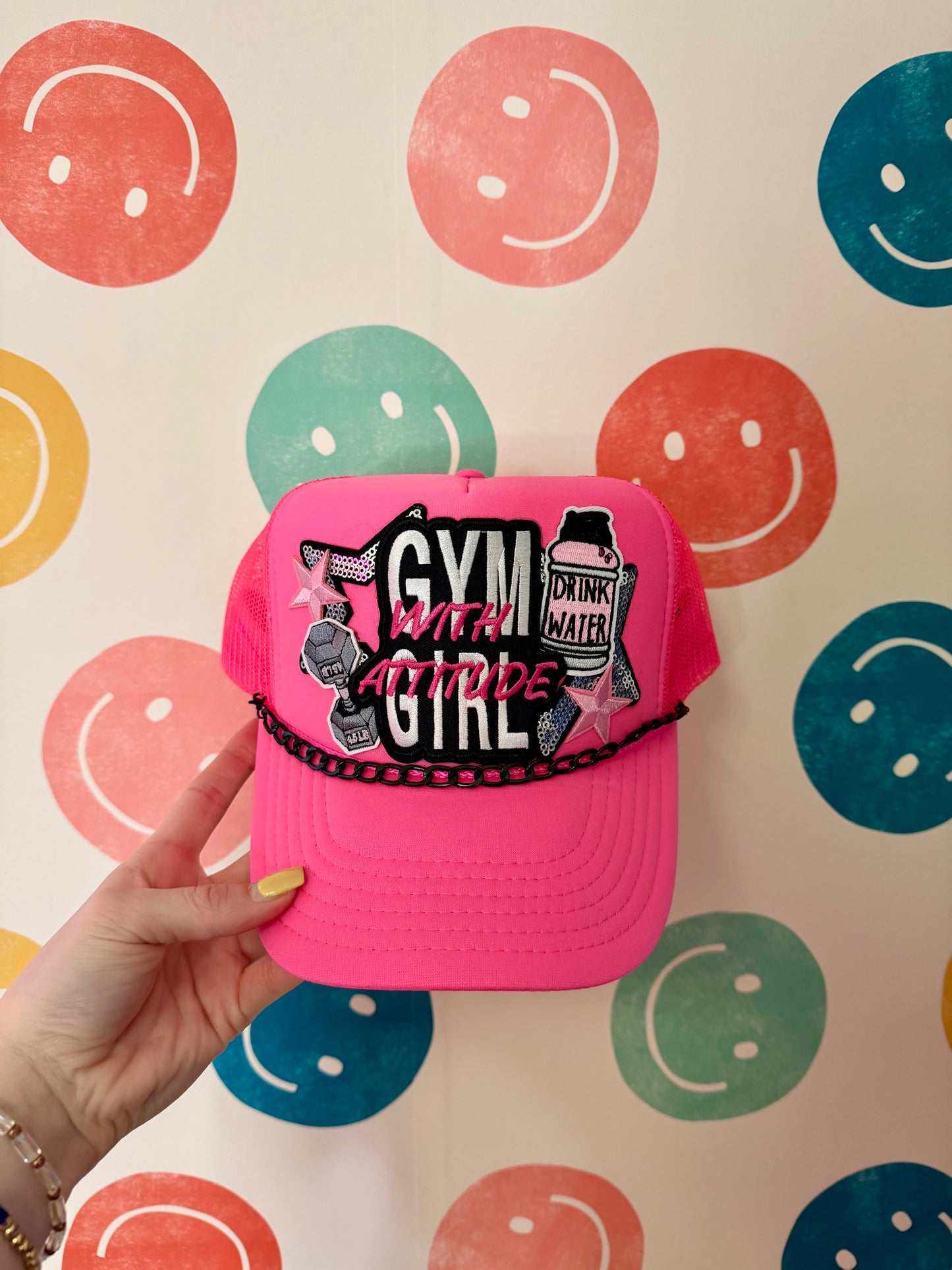 Gym Girl with An Attitude Trucker Hat | Adult