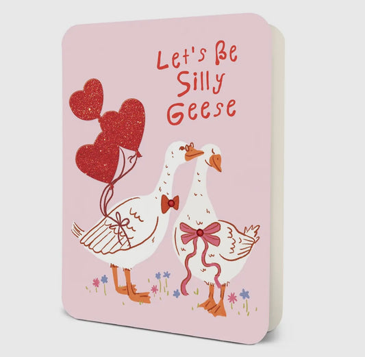 Silly Geese Greeting Card