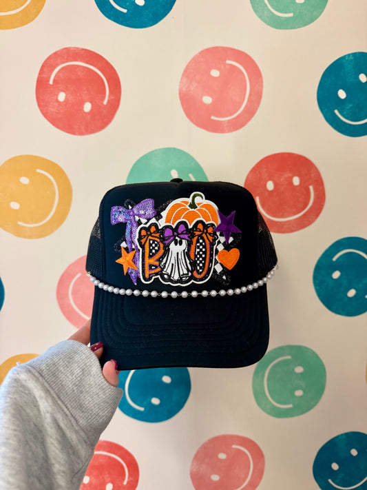 BOO Premade Trucker Hat | Adult