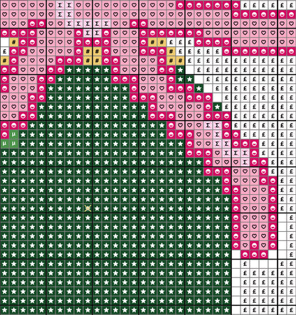 Champagne Bottle Needlepoint Canvas | Digital File PDF