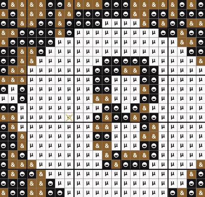 Leopard 8ball Needlepoint Canvas | Digital File PDF