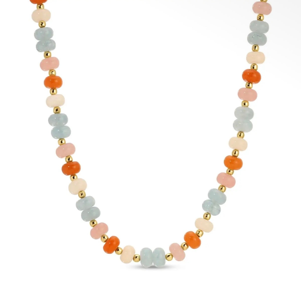 Grateful Statement Necklace | 16 in.