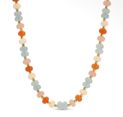 Grateful Statement Necklace | 16 in.