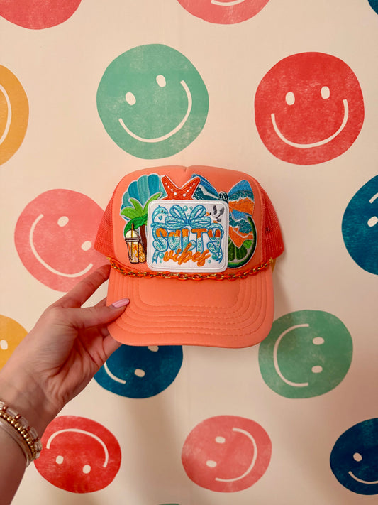 Salty Vibes Trucker Hat | Adult