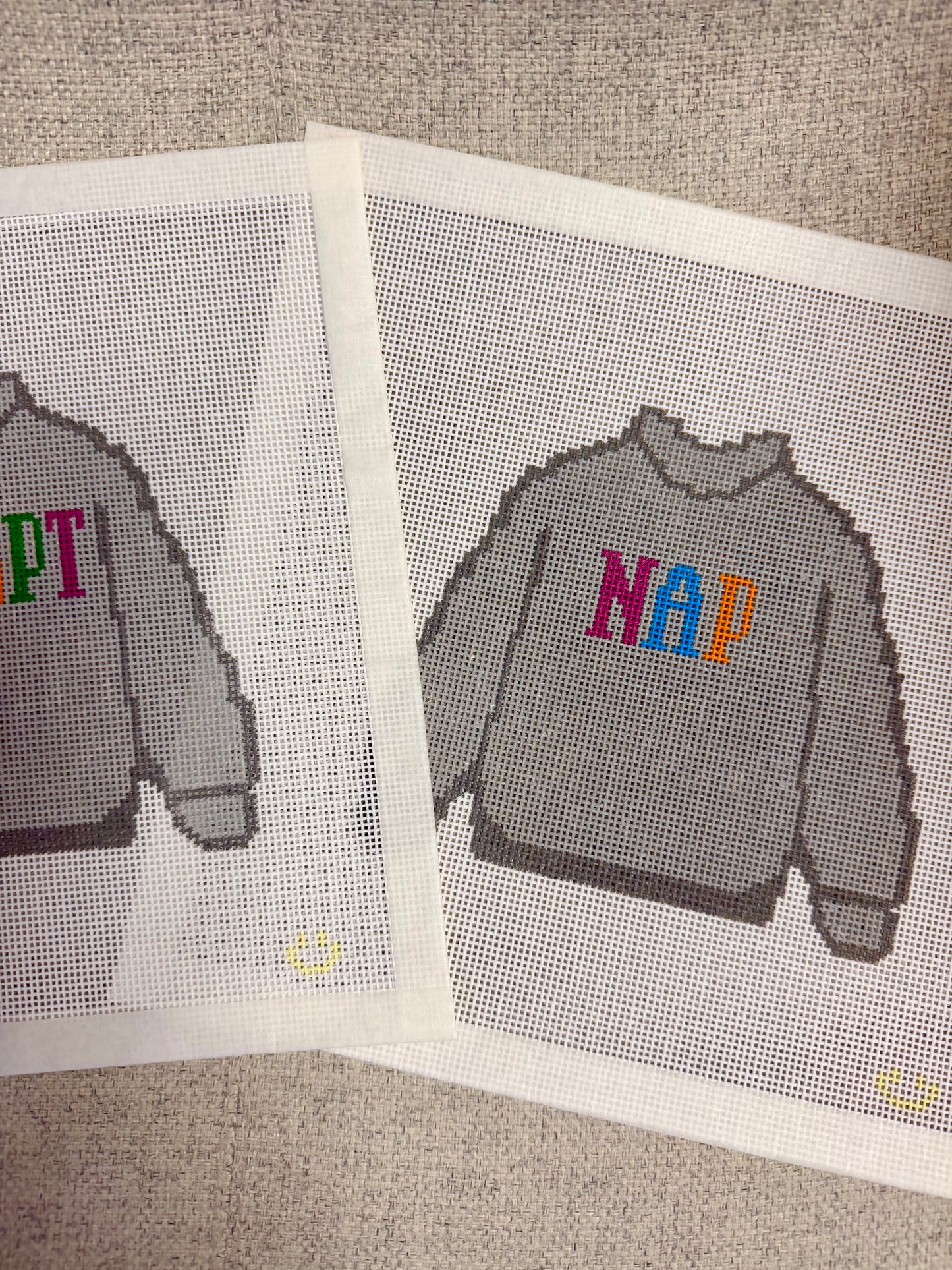NAP Mockneck Needlepoint Canvas by BTY | 18 Mesh