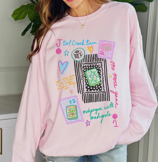 Mahjong with My Girls Crewneck | PREORDER