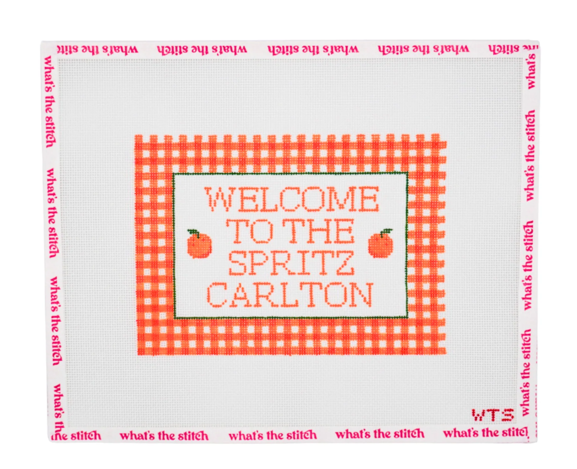 Spritz Carlton Needlepoint Canvas | 18 Mesh